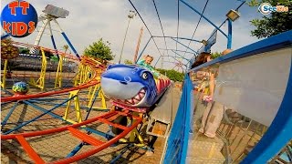 Хелло Китти и Ярослава. Парк Аттракционов Анталия Лунапарк Aktur. Видео для детей. Hello Kitty Toys