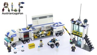 Lego City 7743 Police Command Center - Lego Speed Build Review