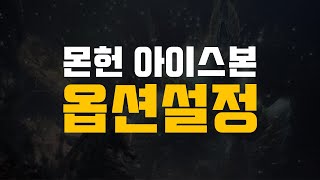 [몬헌 : IB] 쾌적한 게임을 위한 옵션설정 + 추가된 인터페이스