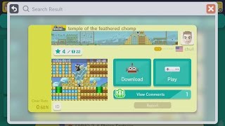 Super Mario Maker - 039 - temple of the feathered chomp by chuii