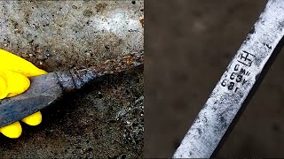 Восстановление в рабочие состояние   СТАМЕСКА СТАРАЯ. КЛЕЙМО. ВИНТАЖ. 1969 СССР   Restoration