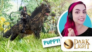 DARK AND LIGHT E2. I have a pup now! Taming a hyena or Bargesh!