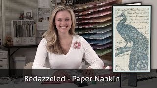 Bedazzeled Paper Napkin