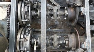 Самодельный гусеничный вездеход часть 14