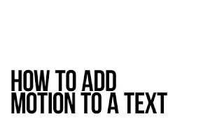 How to make your text move (Animated text) with VSDC Free Video Editor