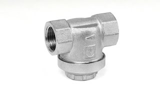 Фильтр прямой VALTEC VT.384.N.04 cо встроенным магнитом 1/2"