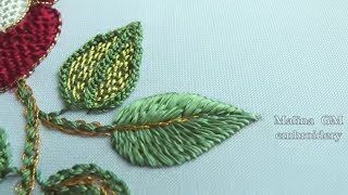 Embroidery: Ceylon Stitch || Вышивка: Цейлонский шов