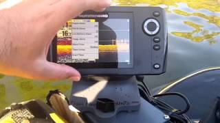 Humminbird Helix 5 review on the water from Fish Finder Mounts