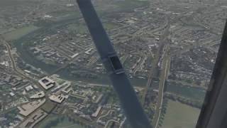 Xplane 11 Native VR -Hearthow Approach -Cessna 172 -1080ti -Ortho4xp -World2xplane GBR PRO