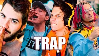 YOUTUBERS escuchando CANCIONES de TRAP (elrubiusOMG, JuegaGerman) Lil Pump, Paulo Londra, Bad Bunny