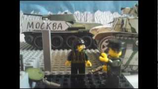 Lego WW2 Battle of Moscow part2 (Лего ВОВ Битва за Москву часть2)
