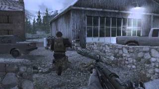 Call Of Duty 4:modern warfare gameplay on Nvidia Geforce 7025 mdium graphics