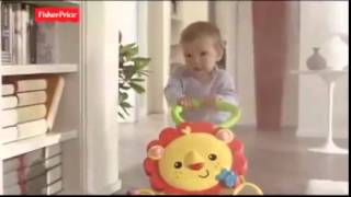Музыкальные ходунки Львенок 2 в 1 Fisher Price Mattel Y9854 Фишер Прайс   Маттел