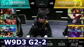 Dignitas vs Immortals Game 2 | S7 NA LCS Spring 2017 Week 9 Day 3 | DIG vs IMT G2 W9D3 1080p