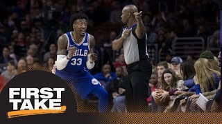 Stephen A. Smith blames NBA refs for tensions with players | First Take | ESPN