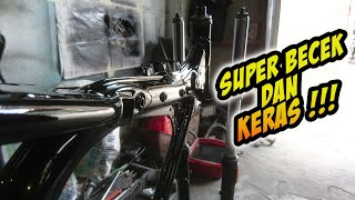 Proses Cat Rangka Honda CB / GL