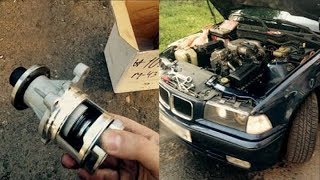 Замена помпы BMW e36 м43.Water Pump Replace m43/м40/м42/м44/м50/м52/м54