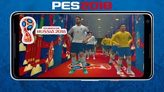 PES WORLD CUP RUSSIA 2018 PPSSPP EMULATOR - NEW CAMERA + UPDATED EQUIPMENT