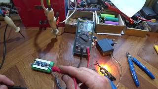 KENWOOD TK-3107 ПЕРЕДЕЛКА АККУМУЛЯТОРА KNB-15A НА Li Ion-18650* своими руками