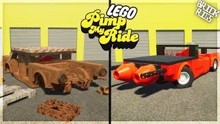 ИЗ РЖАВОГО КОРЫТА В КАБРИОЛЕТ | ЛЕГО ТАЧКУ НА ПРОКАЧКУ | BRICK RIGS