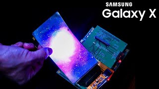 Foldable Samsung Galaxy X To Have Three Displays & Curved Battery!!!!!