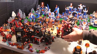 LEGO NEXO Knights year 1 layout clear-out!