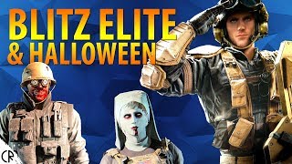 Blitz Elite & Halloween Cosmetics - Grim Sky - Tom Clancy's Rainbow Six Siege