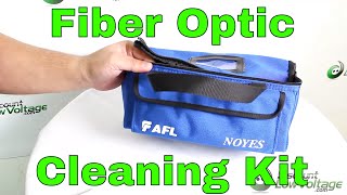 Fiber Optic Connector Cleaning Kit with Cletop-S