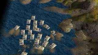 C&C Generals: Zero Hour Atlas Mod Amphibious Assault!