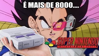 Super Nintendo Mini com + de 8 Mil Jogos