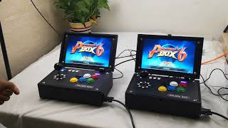 Portable 10 Inch Pandora Box 6 1300 Games Arcade Console Retro Video Turbo Function Game Box