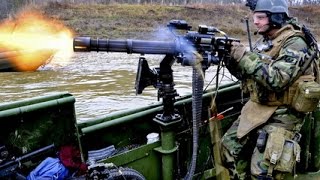 Шестиствольный пулемет Гатлинга, Миниган, Стрельба из пулемета