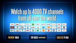 Watch Live Television without TV Converter Boxes, Satellite TV reciever or Portable satellite dish