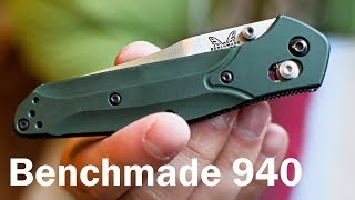 SHARPENING MY DREAM KNIFE - Benchmade 940