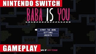 Baba Is You Nintendo Switch Gameplay