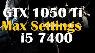 Mortal Kombat XL Max Setting At i5 7400 GTX 1050 Ti OC