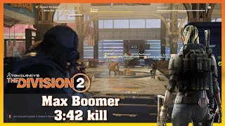 Max Boomer | 3:42 kill | Raid Boss 1 | THE DIVISION 2 - RTX 2070