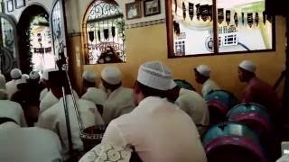 Maulid diba di acara haul al walid al habib sholeh bin abdullah  al athos bekasi