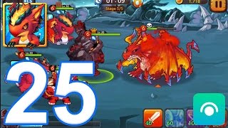 Monster Squad - Gameplay Walkthrough Part 25 -  Dino Gorge (Normal) (iOS, Android)