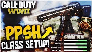 #DooMRC PPSH BEST CLASS SETUP WORLD WAR 2! COD WW2 PPSH BEST CLASS SETUP IN COD WORLD WAR 2!