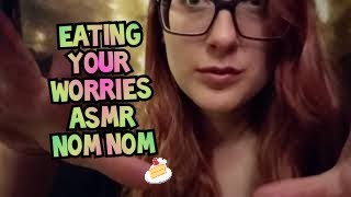 ASMR Extracting Your Essence ( Eating You ) Reiki Role Play - Close up!