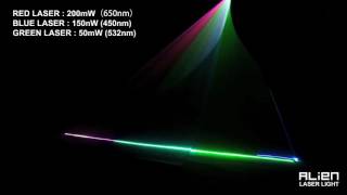 ALIEN DJ Laser Lights For Sale(DM-RGB400)