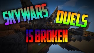 SKYWARS DUELS IS BROKEN? | SKYWARS DUELS BUG! GAME BREAKING GLITCH....