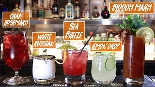 How to Make 5 Easy Cocktails On a Budget