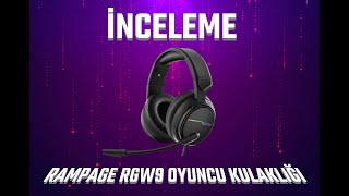 Rampage RGW9 Comfort Oyuncu Kulaklığı İncelemesi