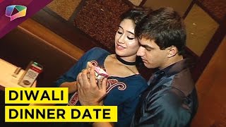 Mohsin Khan and Shivangi Joshi Diwali dinner