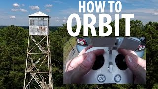 DJI Phantom 4 - How To ORBIT MANUALLY