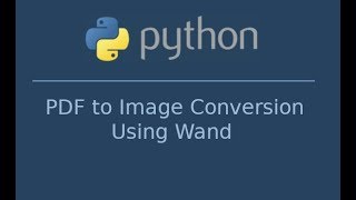 How to convert PDF to Image in Python using Wand