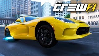 THE CREW 2 - CARRO EMPINOU nos 500km/h!!! (DODGE VIPER ÉPICO)