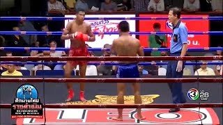 คมปฏัก ซินบีมวยไทย vs สุริยันต์เล็ก พ.เย็นยิ่ง มวยไทยราชดำเนิน ศึกวันทรงชัย 6 มิ.ย. 62